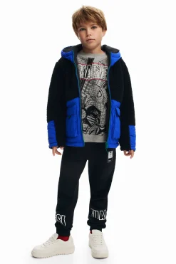 Casacões E Casacos<Desigual Abrigo acolchoado combinado