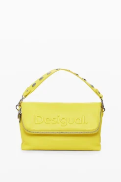 Malas|Malas A Tiracolo<Desigual Bandoleira efeito pele