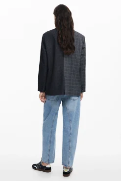 Casacões E Casacos<Desigual Blazer assimétrico