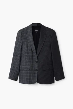 Casacões E Casacos<Desigual Blazer assimétrico