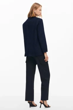 Casacões E Casacos<Desigual Blazer bordado com flores