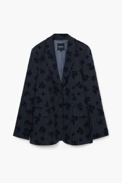 Casacões E Casacos<Desigual Blazer de flores