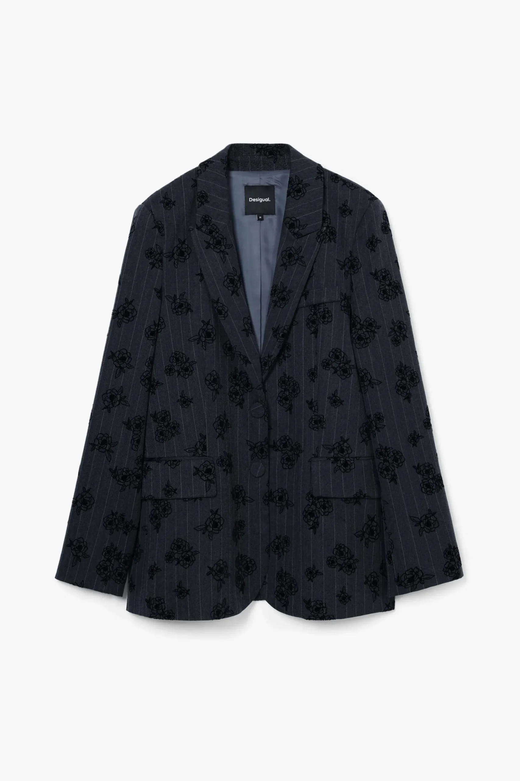 Casacões E Casacos<Desigual Blazer de flores
