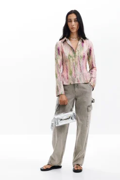 Camisas E Blusas<Desigual Blusa aquarela difusa