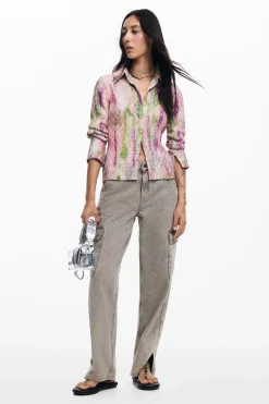 Camisas E Blusas<Desigual Blusa aquarela difusa