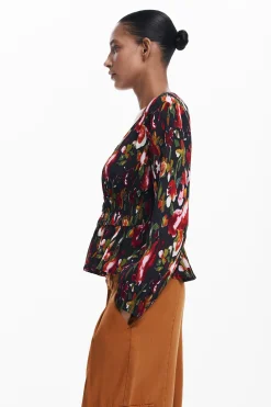 Camisas E Blusas<Desigual Blusa de flores