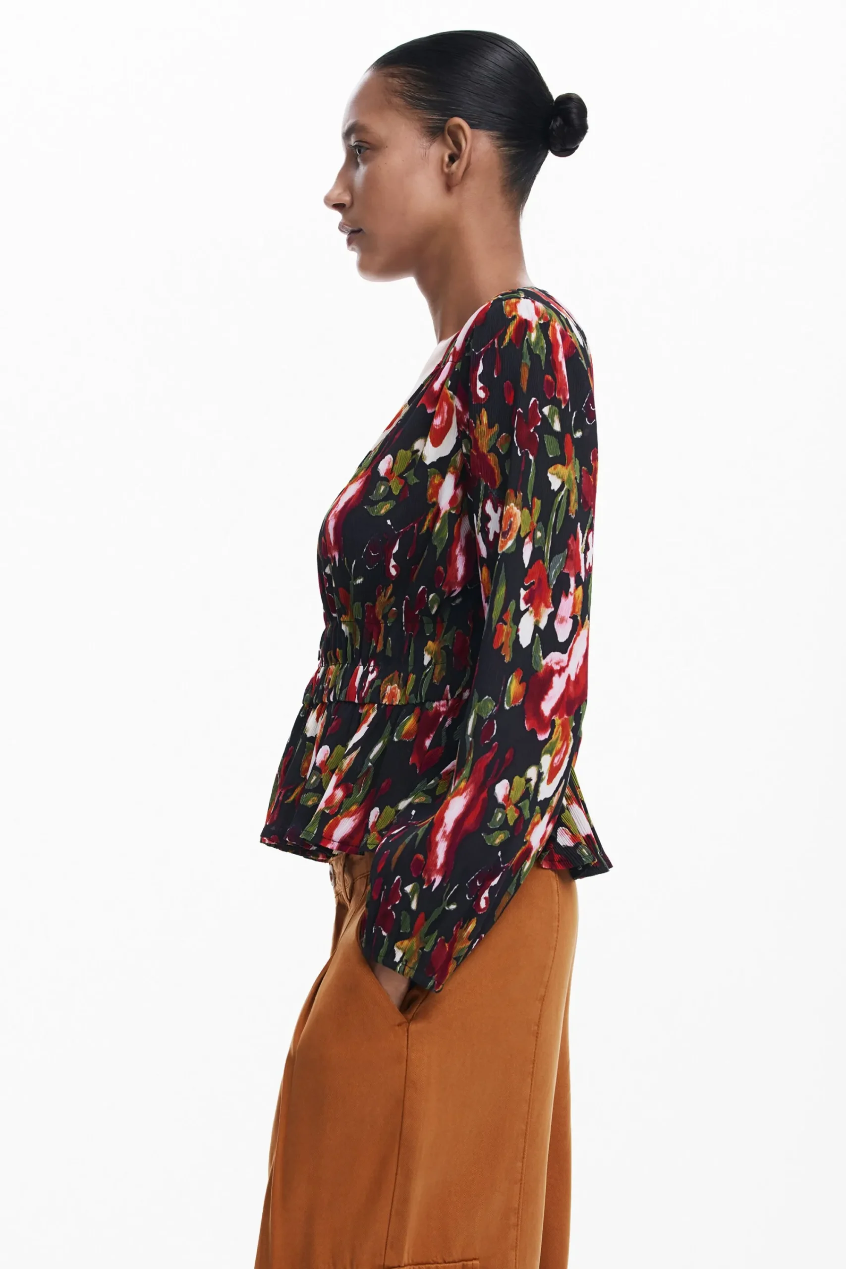 Camisas E Blusas<Desigual Blusa de flores