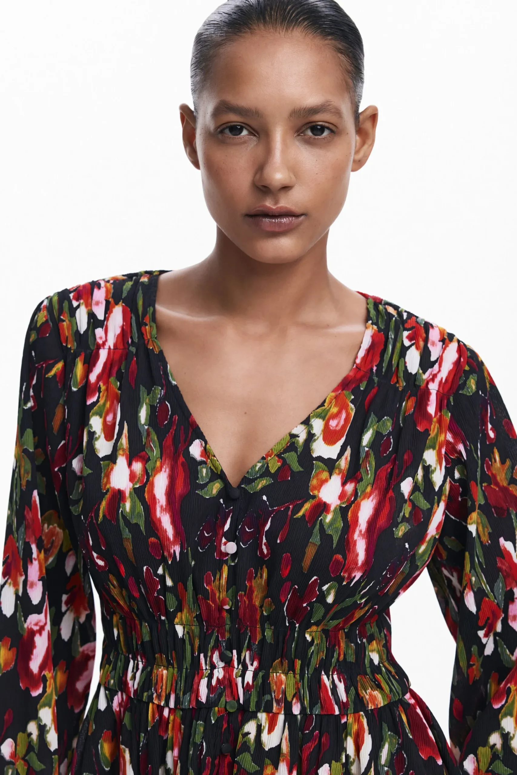 Camisas E Blusas<Desigual Blusa de flores