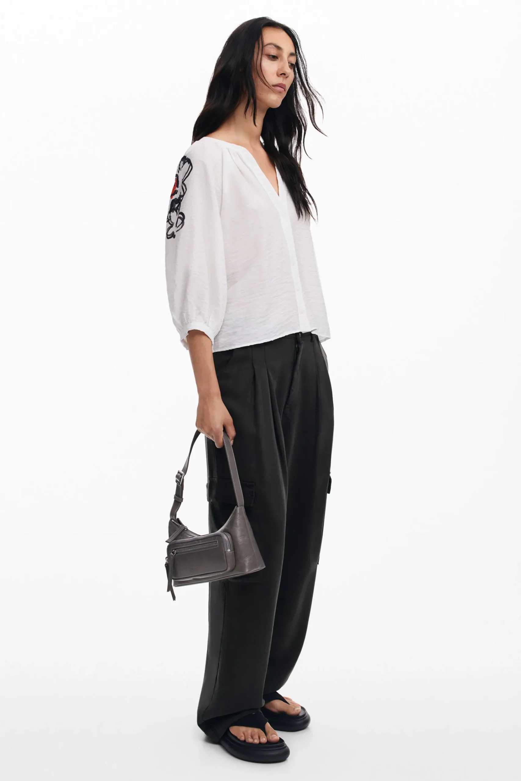 Camisas E Blusas<Desigual Blusa de flores