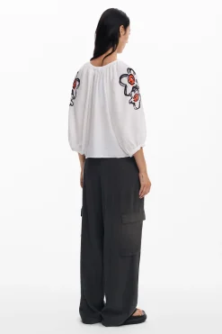 Camisas E Blusas<Desigual Blusa de flores