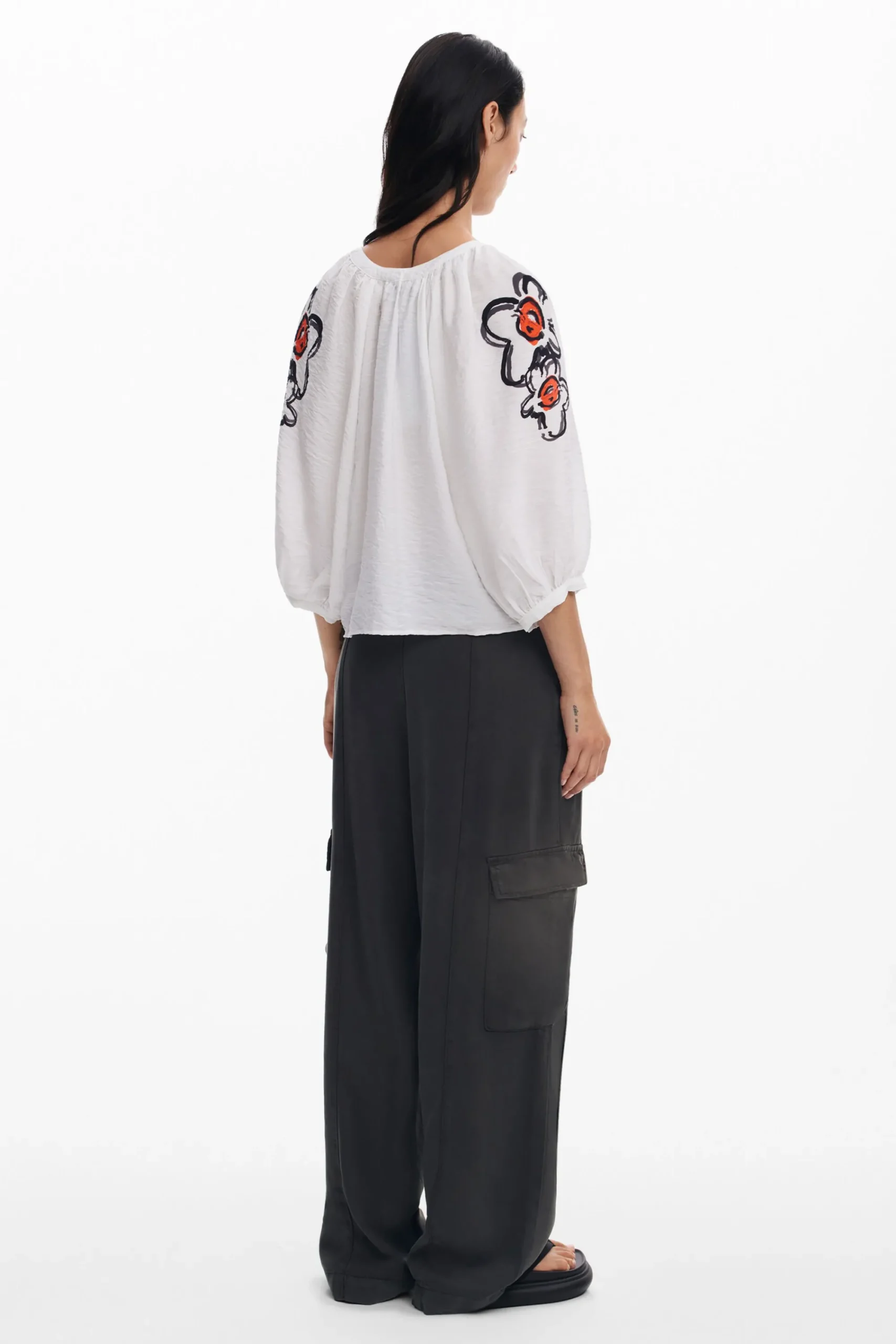 Camisas E Blusas<Desigual Blusa de flores