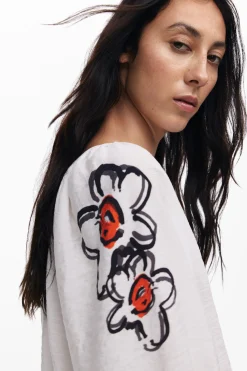 Camisas E Blusas<Desigual Blusa de flores