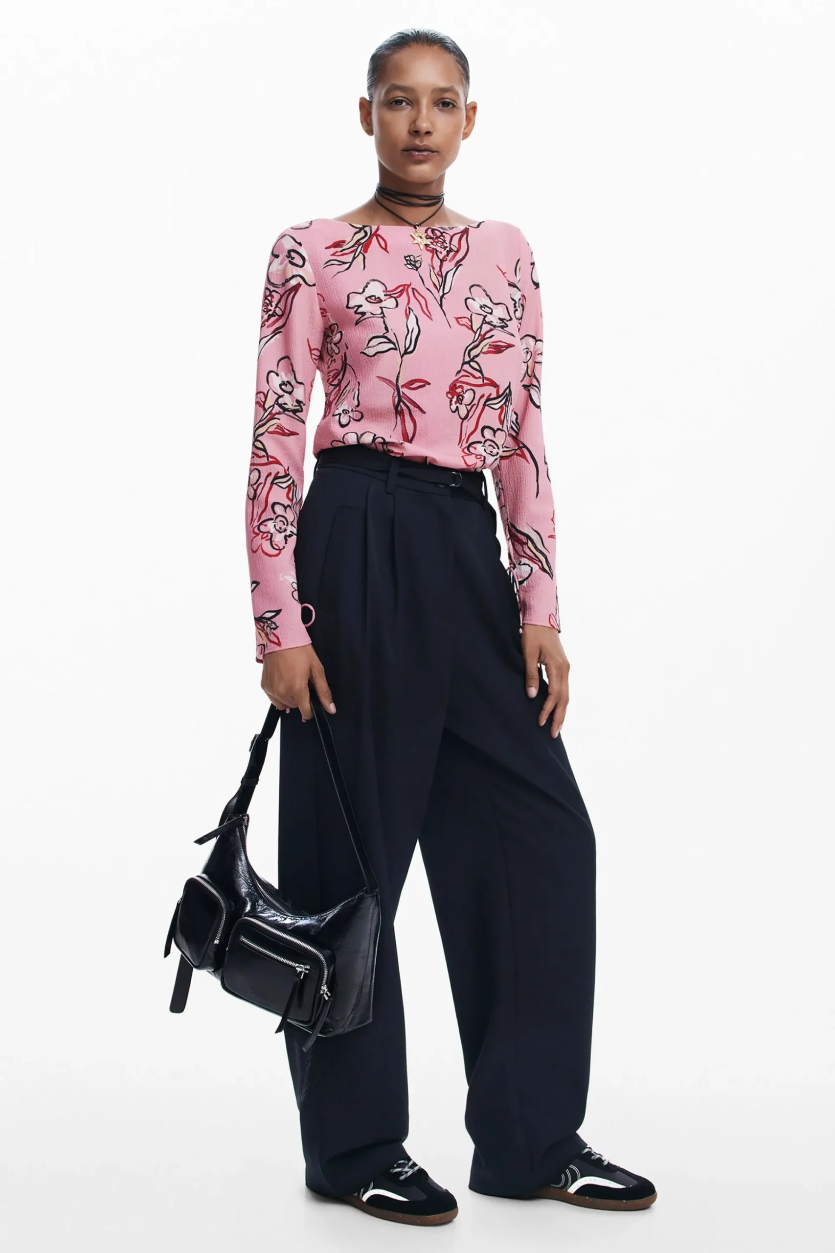 Camisas E Blusas<Desigual Blusa de flores