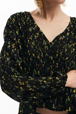 Camisas E Blusas<Desigual Blusa estampada com flores