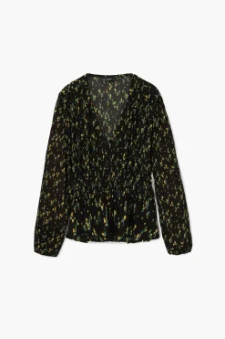 Camisas E Blusas<Desigual Blusa estampada com flores