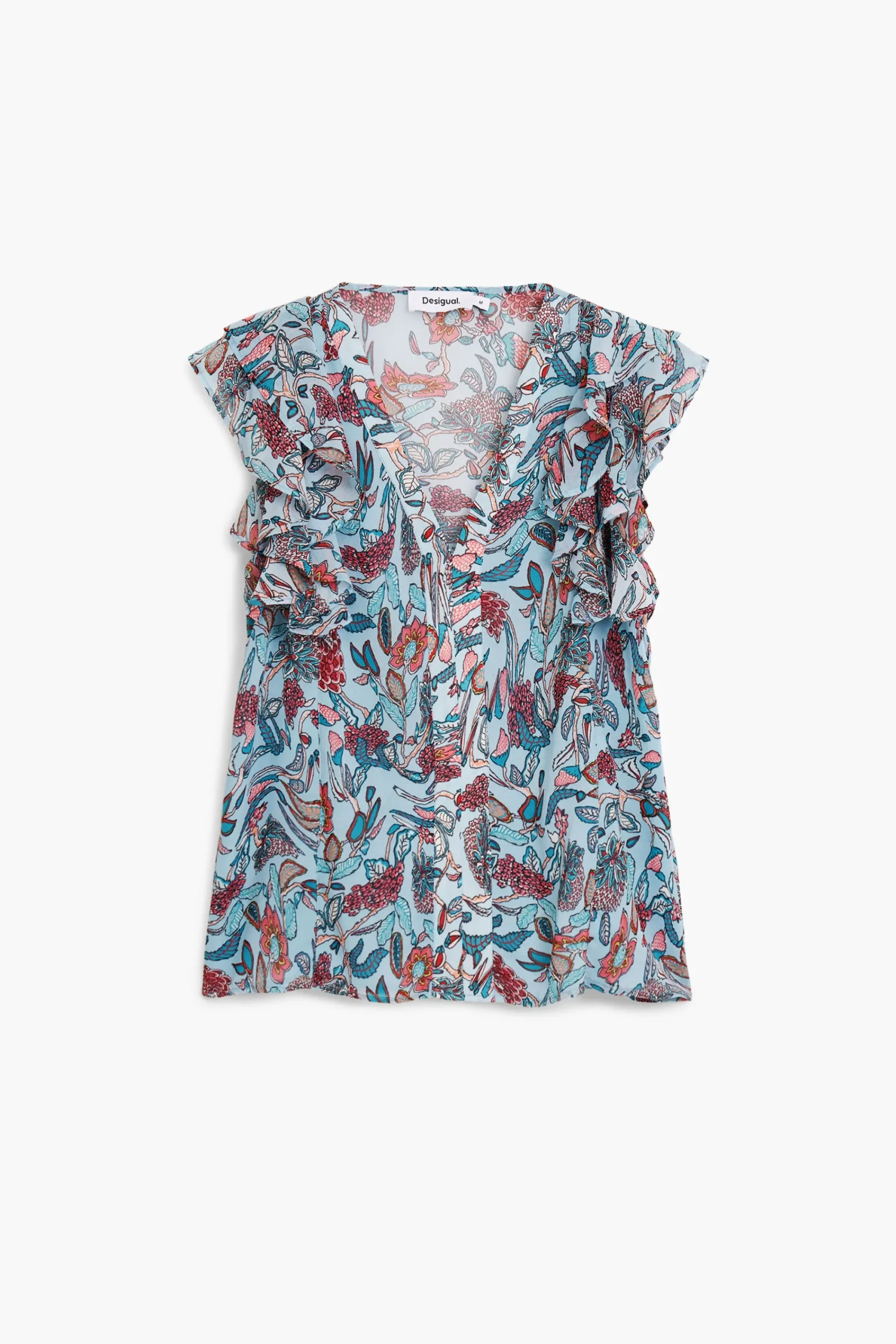 Camisas E Blusas<Desigual Blusa estampada com flores