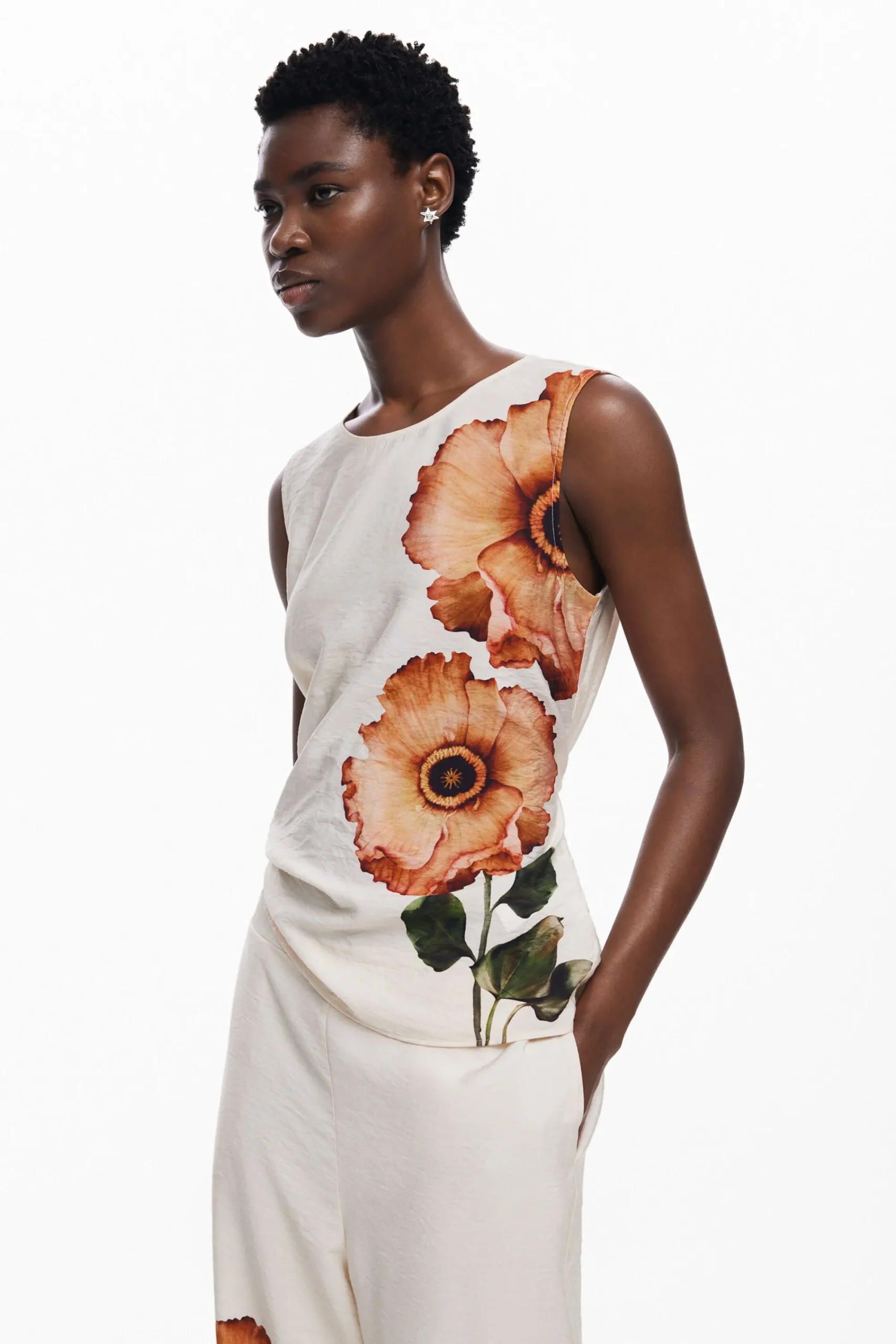Camisas E Blusas<Desigual Blusa floral