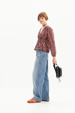 Camisas E Blusas<Desigual Blusa plumeti flores