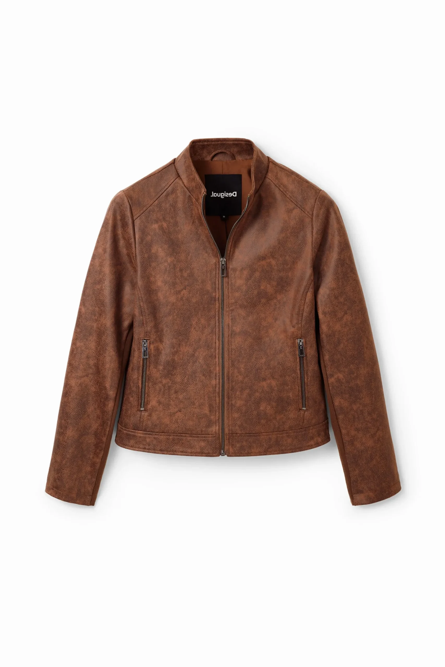 Casacões E Casacos<Desigual Blusão biker slim