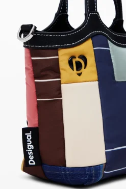 Malas|Malas A Tiracolo<Desigual Bolsa abalonada multiforme