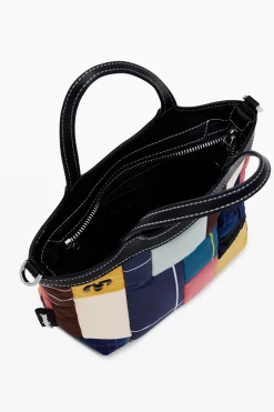 Malas|Malas A Tiracolo<Desigual Bolsa abalonada multiforme
