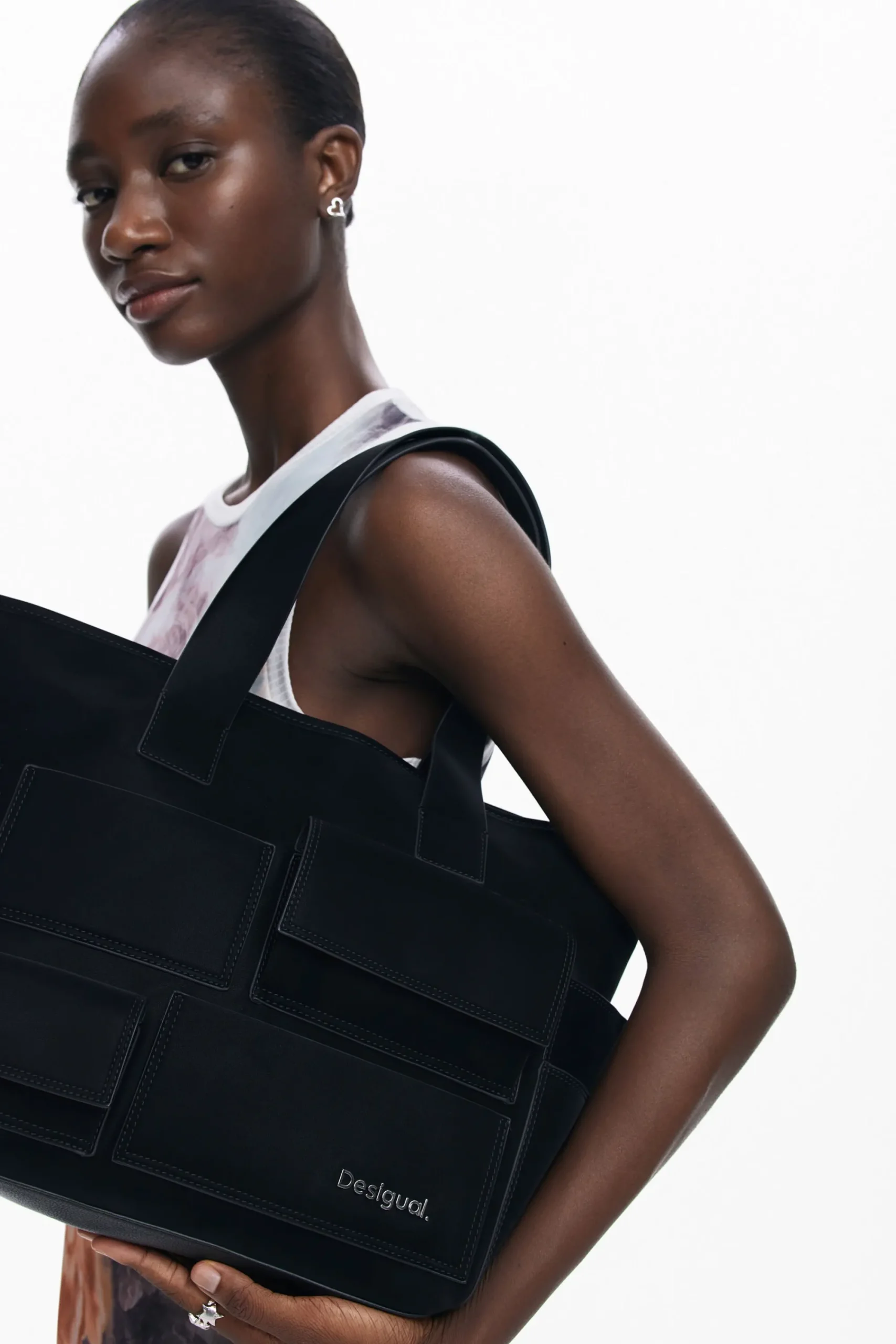 Malas|Malas Shopper<Desigual Bolsa com bolsos
