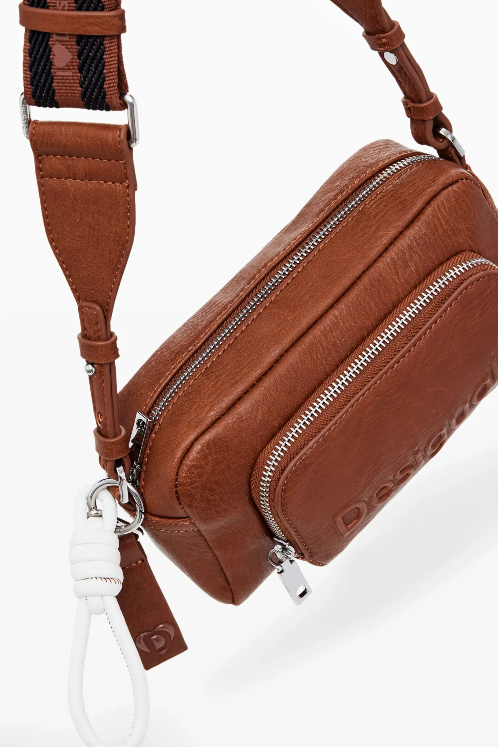 Malas|Malas A Tiracolo<Desigual Bolsa cruzada multibolsos