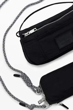 Malas|Malas A Tiracolo<Desigual Bolsa cruzada multibolsos módulos