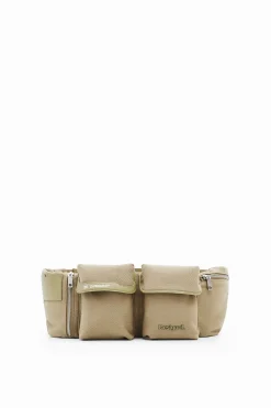 Malas<Desigual Bolsa de cintura M canvas bolsos