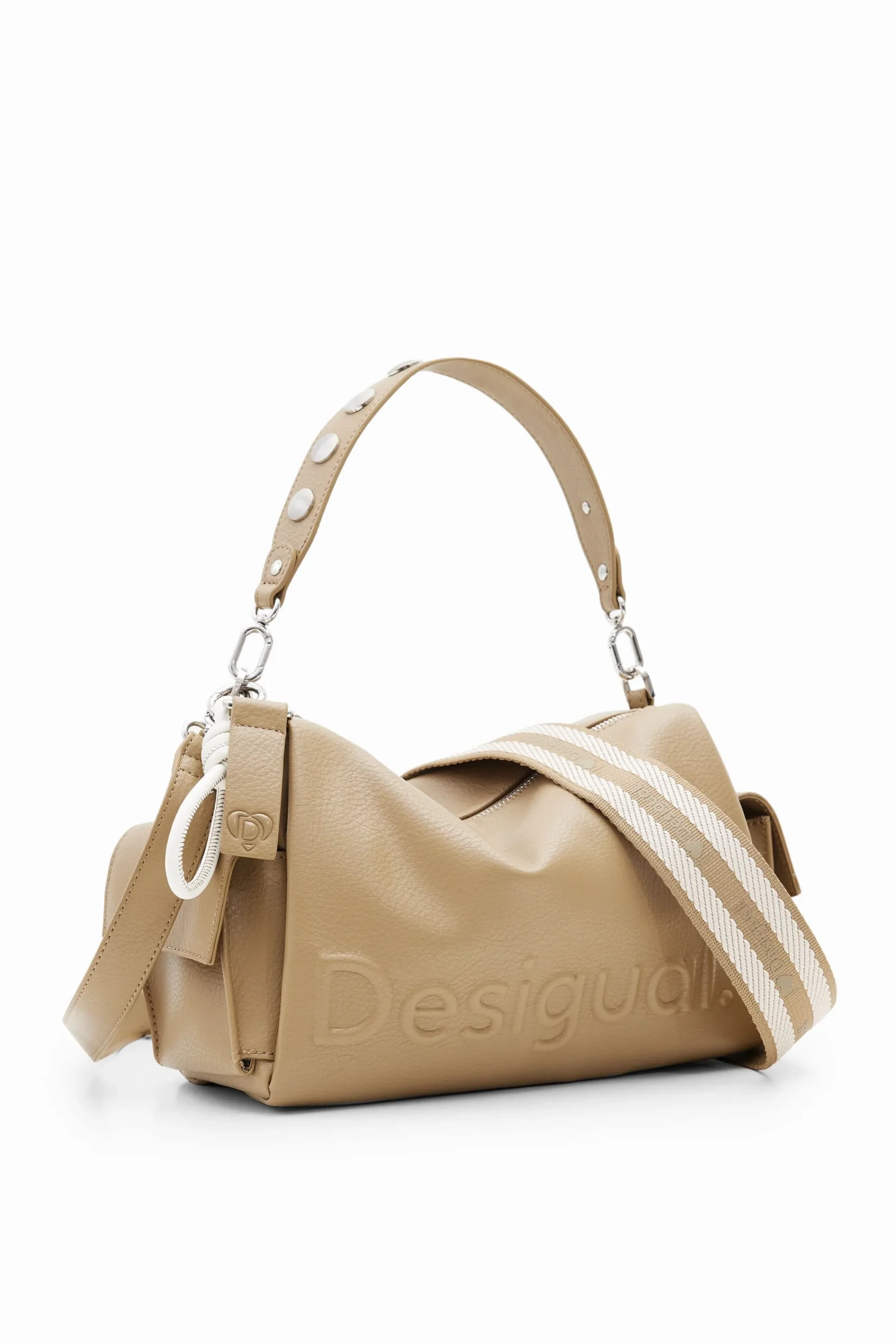 Malas|Malas A Tiracolo<Desigual Bolsa de mão com logotipo M.