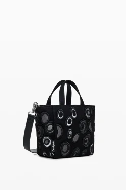 Malas<Desigual Bolsa de nylon círculos