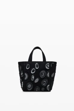 Malas<Desigual Bolsa de nylon círculos