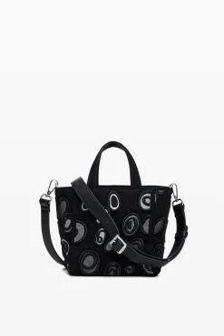 Malas<Desigual Bolsa de nylon círculos