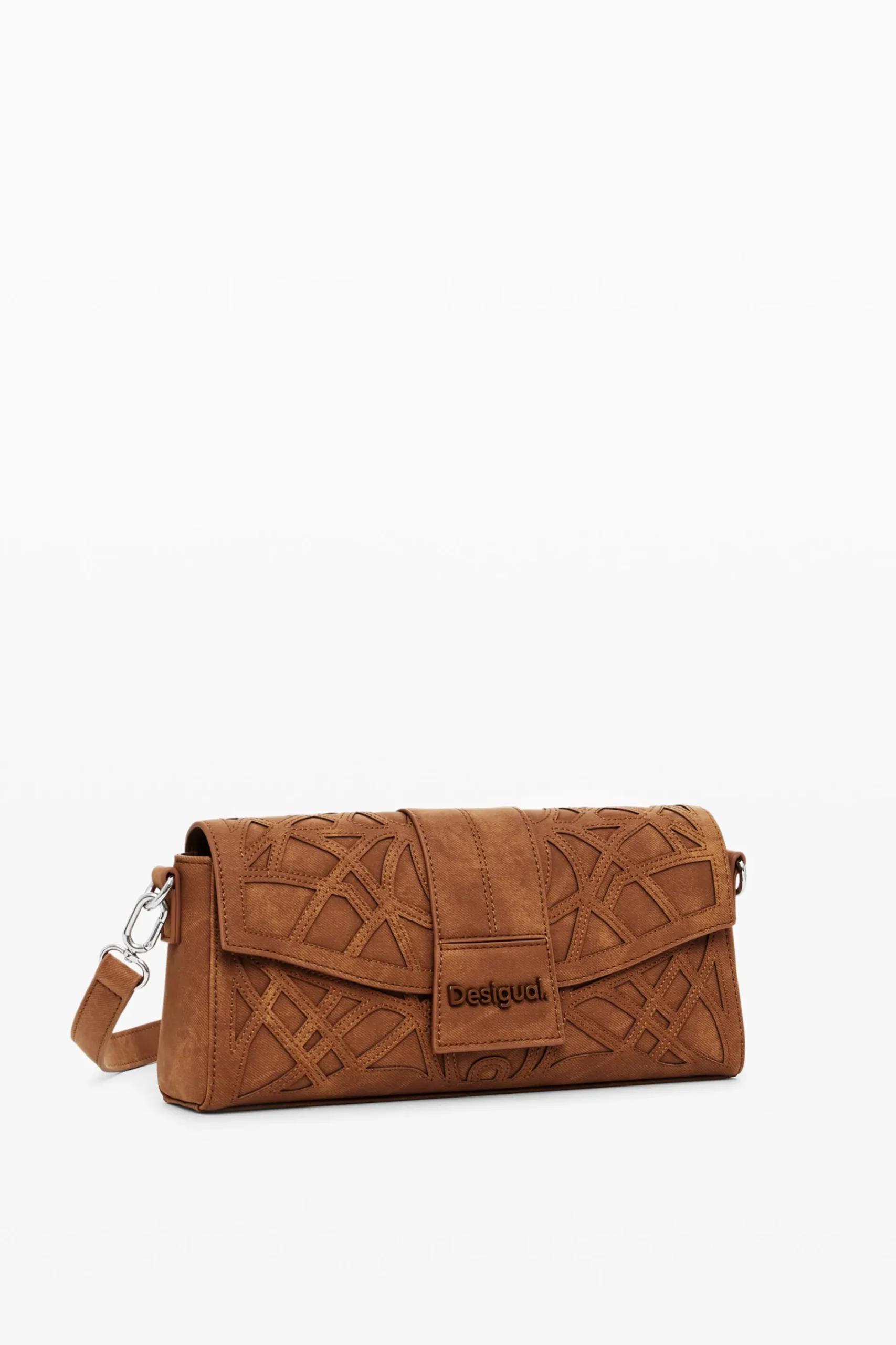 Malas<Desigual Bolsa de relevos geométricos