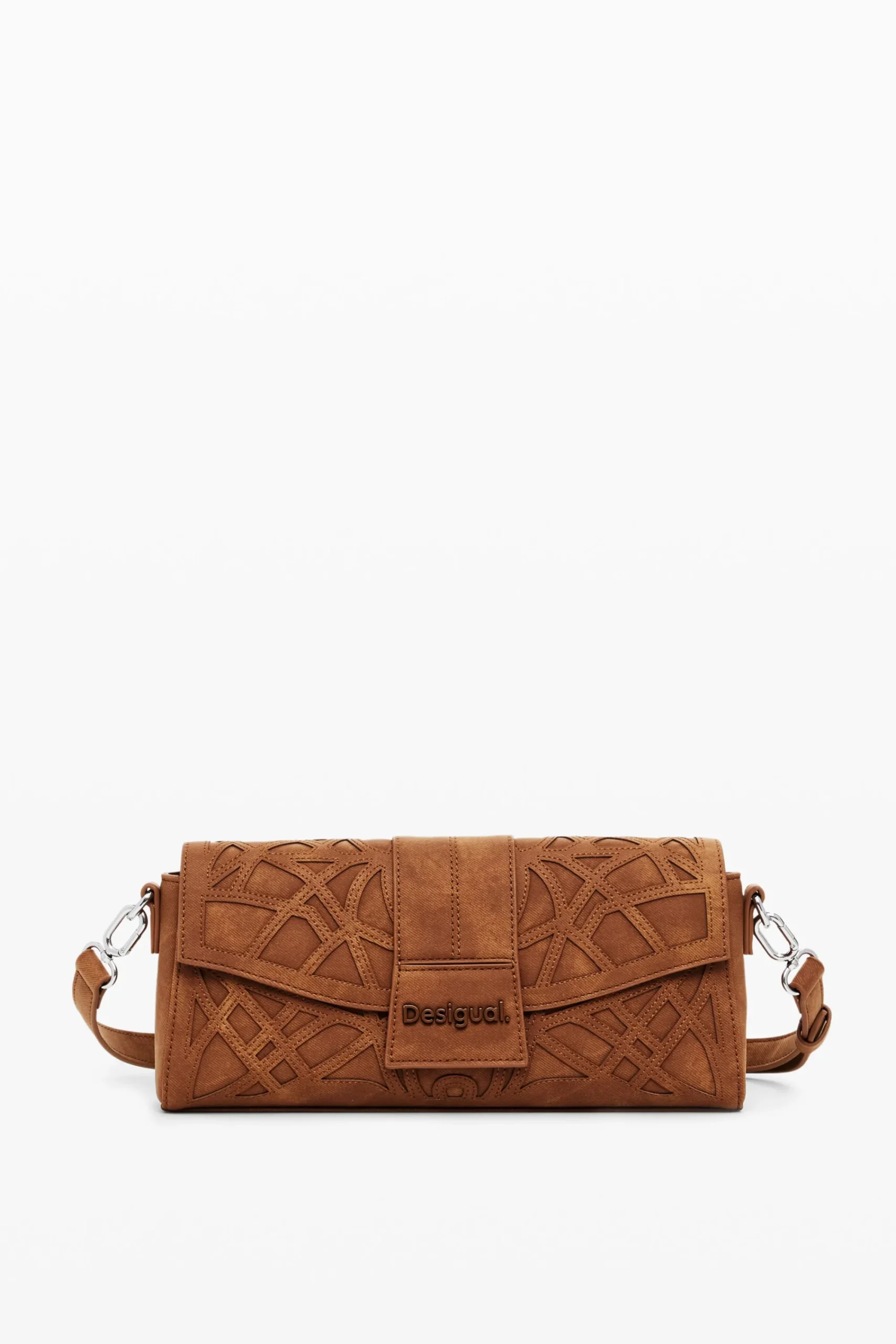 Malas<Desigual Bolsa de relevos geométricos