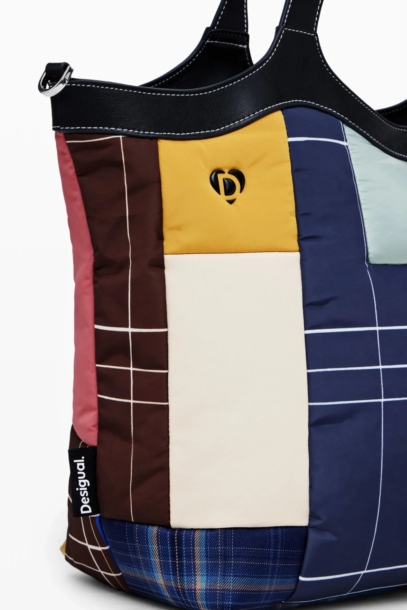 Malas|Malas Shopper<Desigual Bolsa geometria alças
