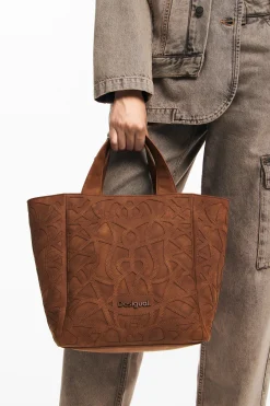 Malas<Desigual Bolsa multiuso com células