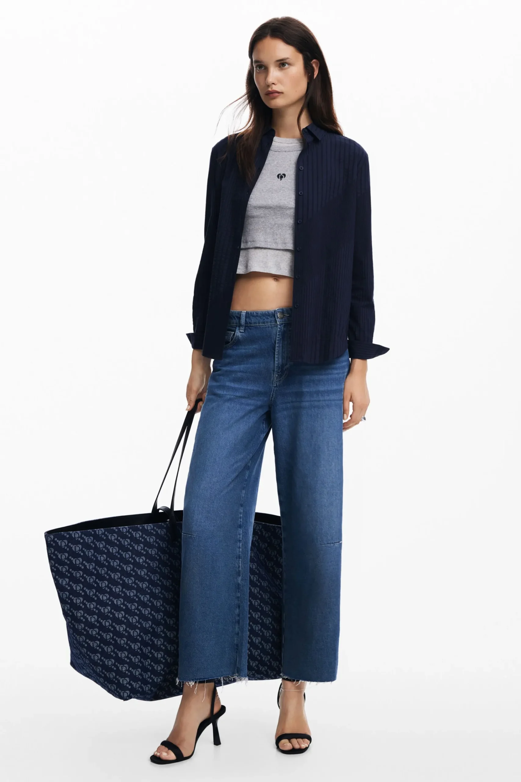 Malas|Malas Shopper<Desigual Bolsa shopper logo