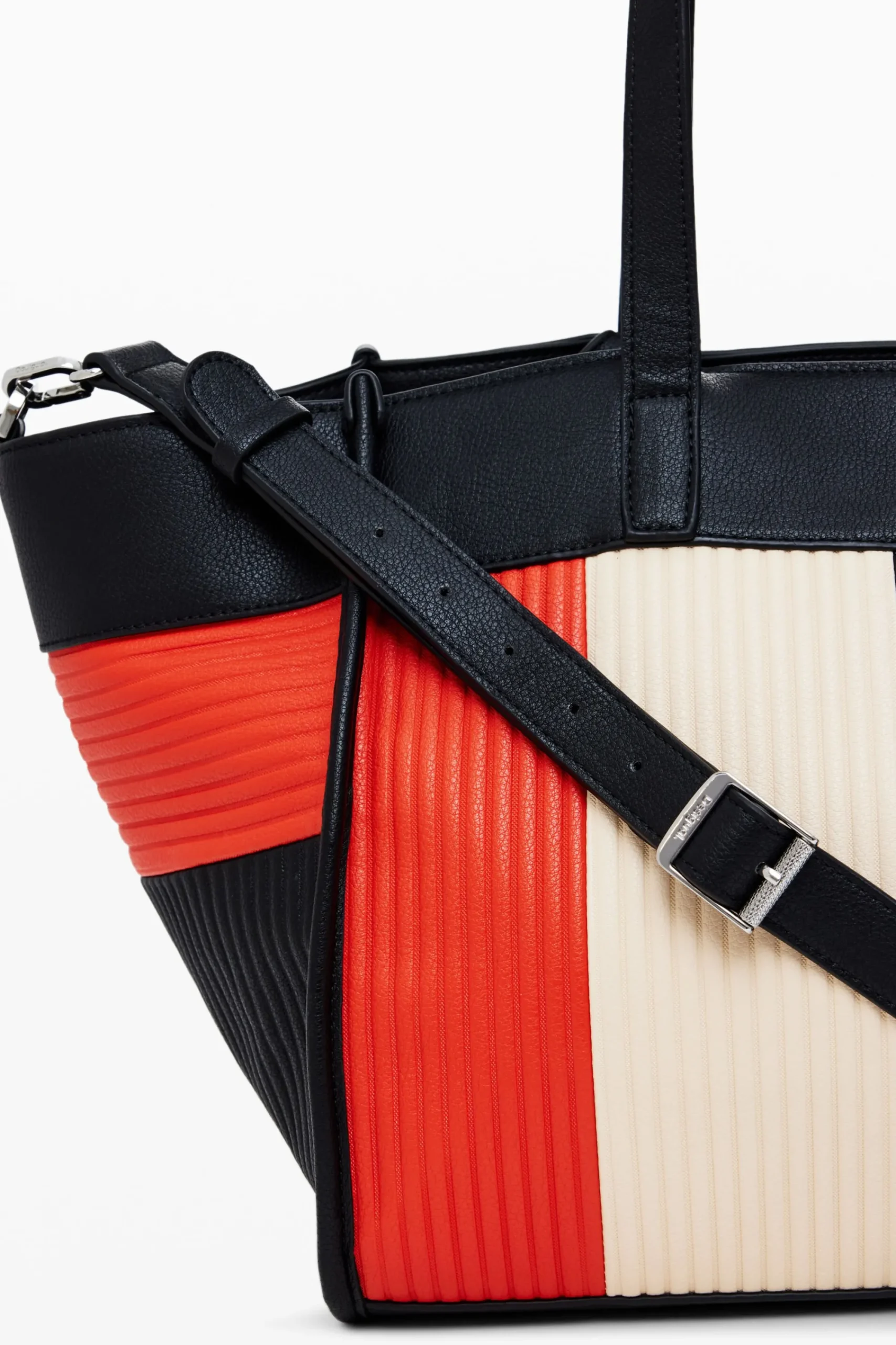 Malas|Malas Shopper<Desigual Bolsa texturas bolsos