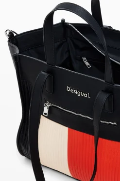 Malas|Malas Shopper<Desigual Bolsa texturas bolsos
