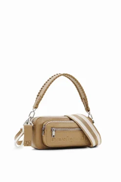Malas|Malas A Tiracolo<Desigual Bolsa tiracolo com logotipo S