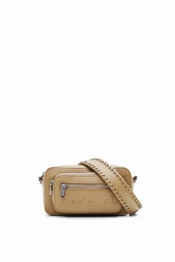 Malas|Malas A Tiracolo<Desigual Bolsa tiracolo com logotipo S