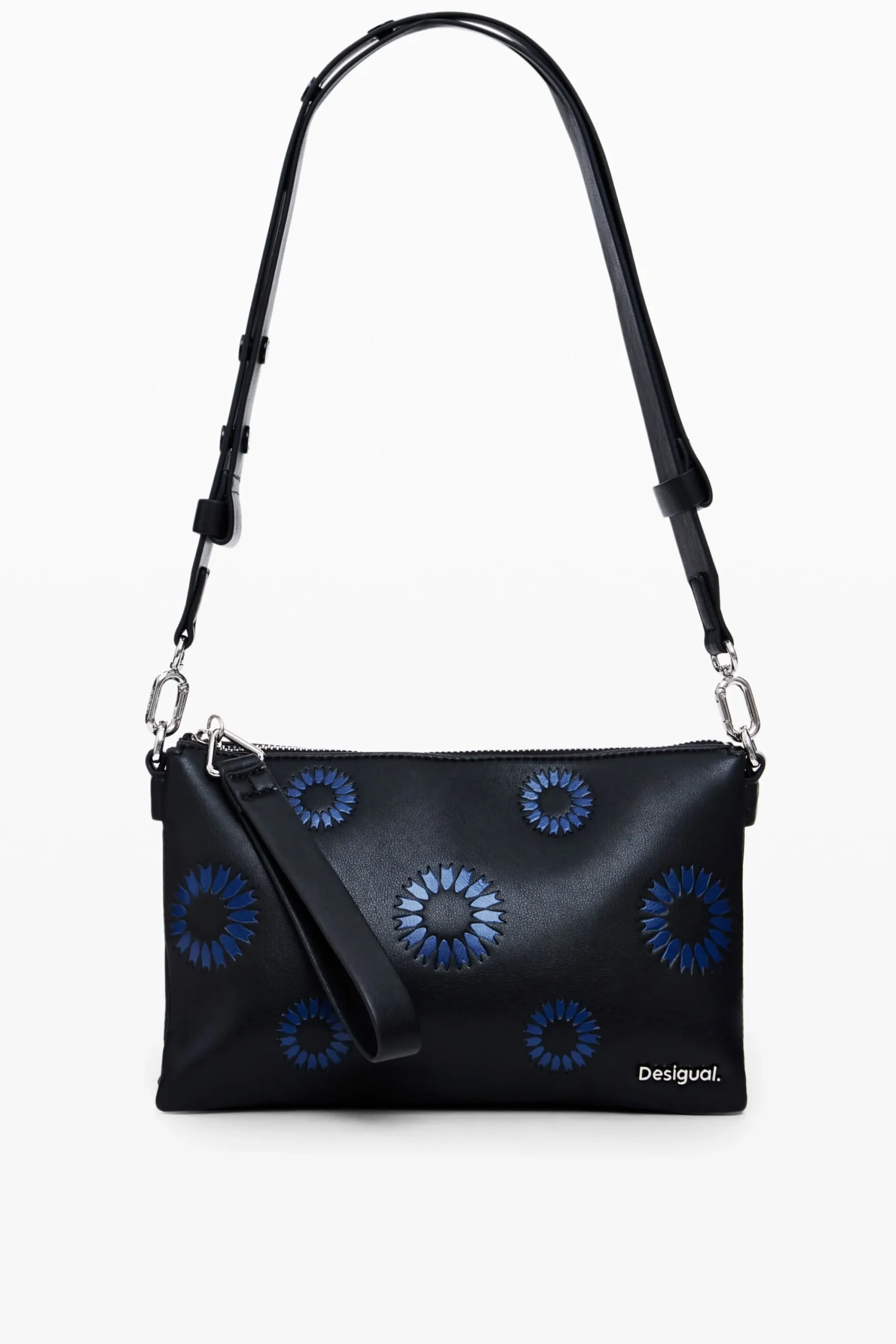 Malas|Malas A Tiracolo<Desigual Bolsa tiracolo girassóis