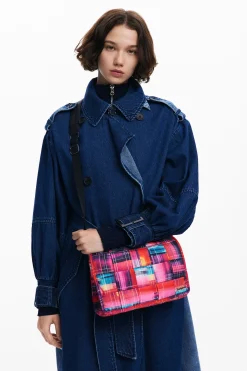 Malas|Malas A Tiracolo<Desigual Bolsa transversal acolchoada