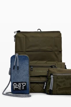Malas|Malas A Tiracolo<Desigual Bolsa transversal bicolor