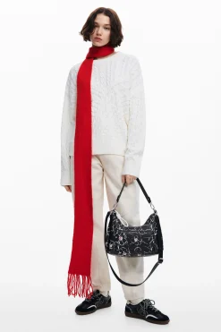 Malas<Desigual Bolsa transversal M flores