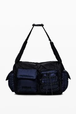 Malas|Malas A Tiracolo<Desigual Bolso abalonado modular