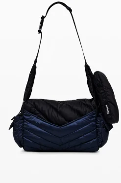 Malas|Malas A Tiracolo<Desigual Bolso abalonado modular