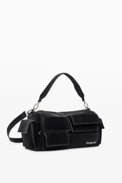 Malas<Desigual Bolso baguette multibolsos