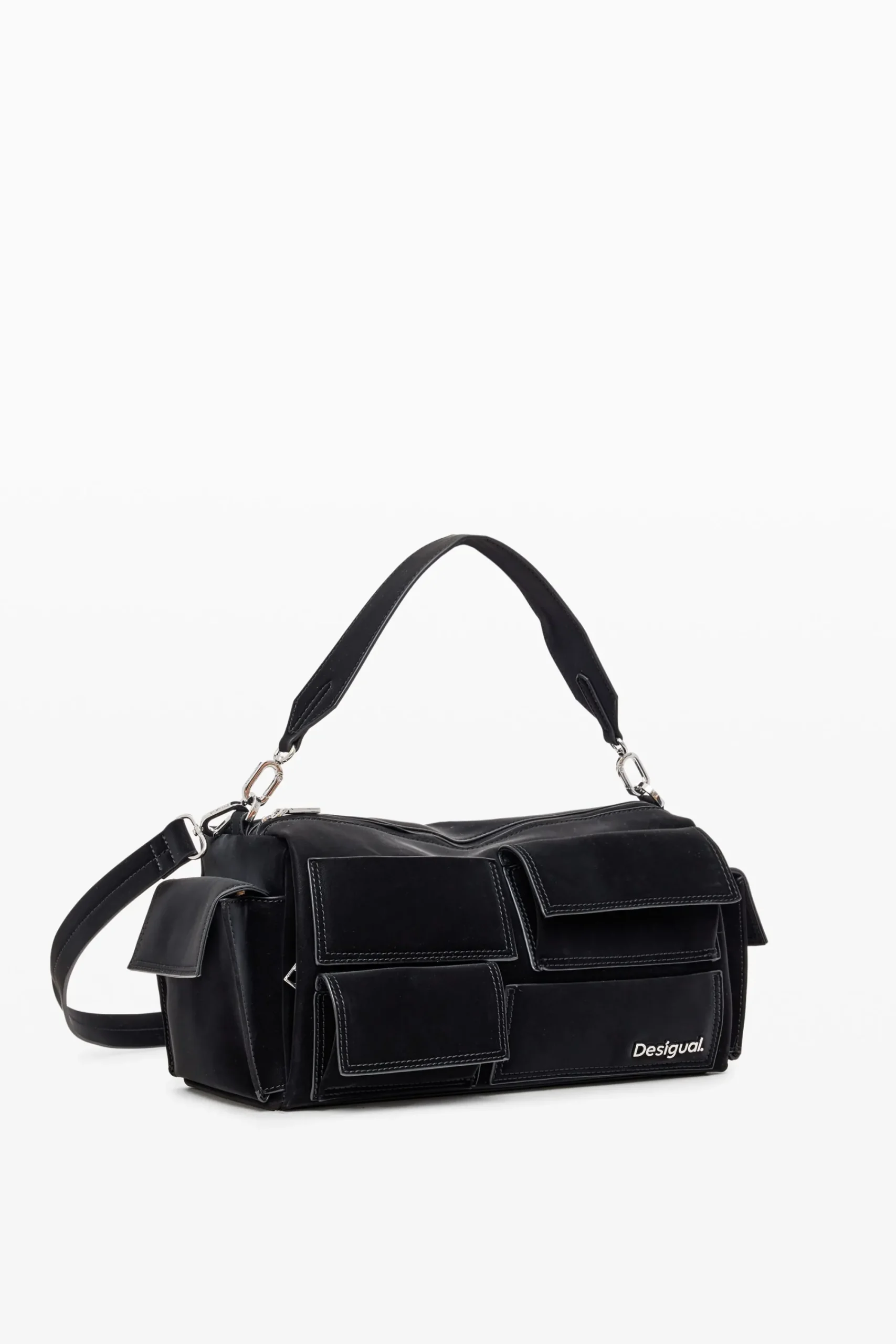 Malas<Desigual Bolso baguette multibolsos